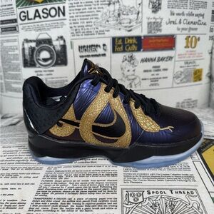 Nike Kobe 5 Year Of The Mamba Eggplant GS Size 1.5Y HM3753-500 *NO LID*